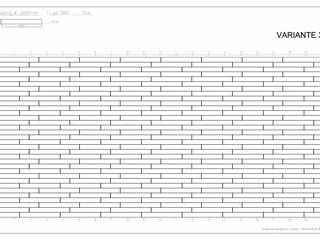 Siding.X Verlegeschema 3