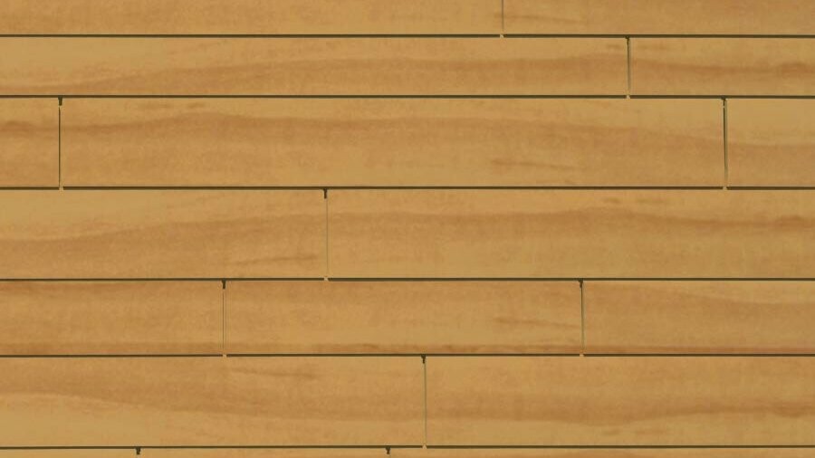 PREFA Wandverkleidung mit Alu-Paneelen in Holzoptik Eiche natur - Sidings Holz Eiche natur