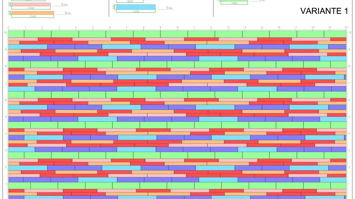 Siding.X Verlegeschema 1