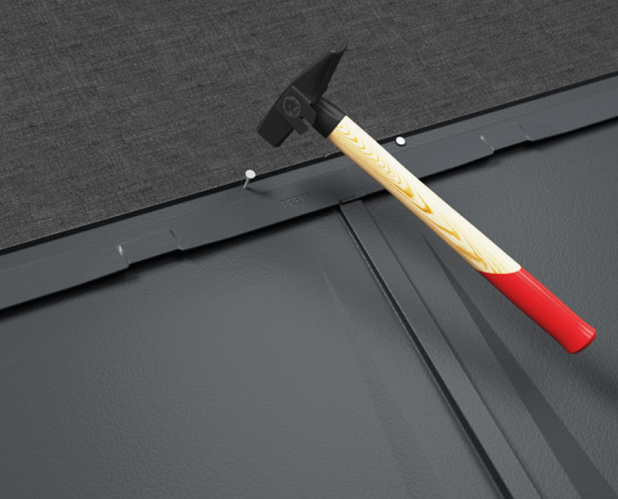 les R.16 PREFA sont directement fixement sur le voligeage