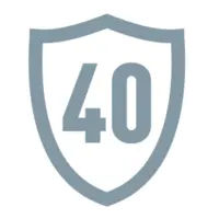 Garantie de 40 ans sur le matériau.