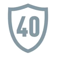 Garantie de 40 ans sur le matériau.